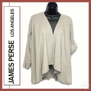 Standard James Perse Open Cardigan Clay Sz 1 EUC